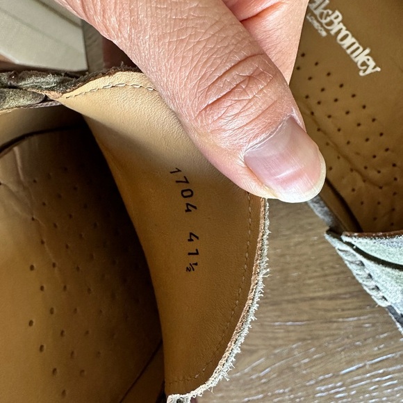 Russell & Bromley men’s camo print suede slip ons, loafers, driver - Picture 10 of 14